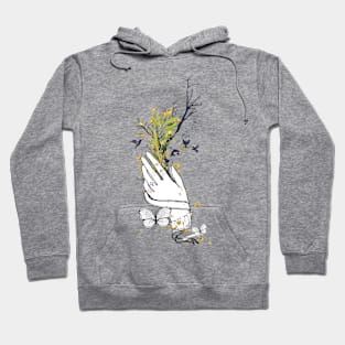 Hand Boho Abstract Hoodie